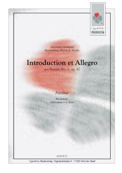 Introduction et Allegro - Partitur