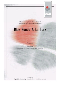 Blue Rondo A La Turk - Stimmensatz