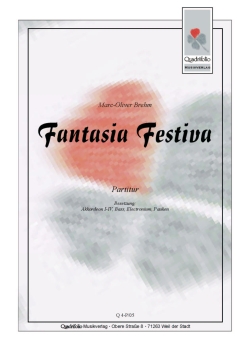 Fantasia Festiva - Stimmensatz