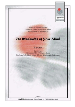 The Windmills Of Your Mind - Partitur
