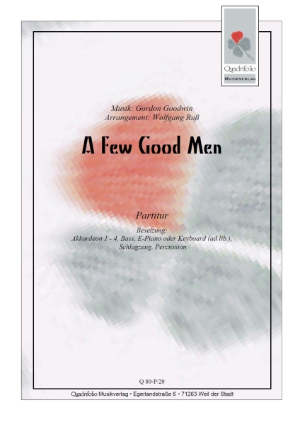 A Few Good Men - Partitur