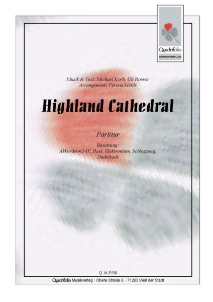 Highland Cathedral - Partitur