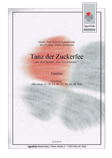 Tanz der Zuckerfee - Partitur